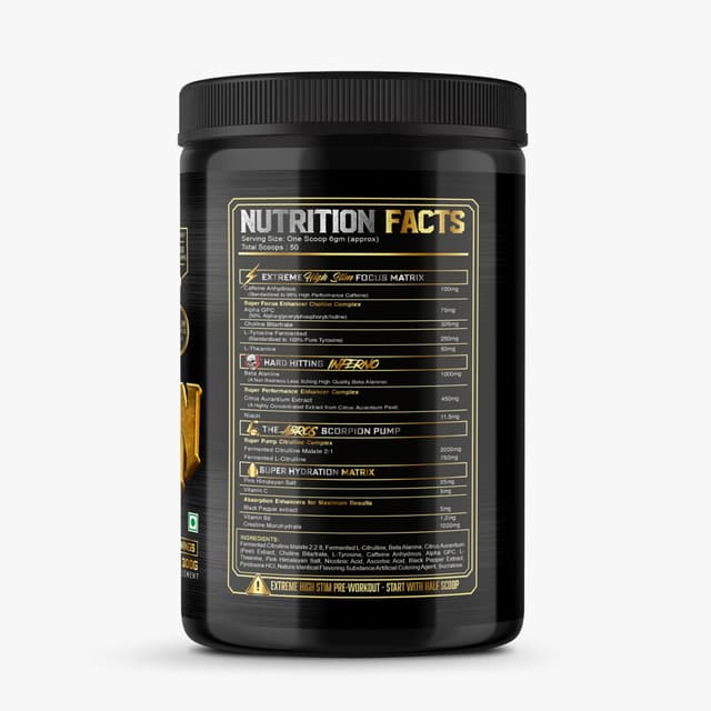 Scorpion Pre Workout - Tingling - Guava - Image 4