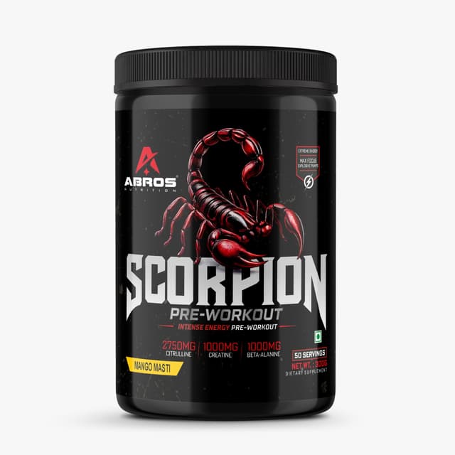 Scorpion Pre Workout - Non-Tingling - Mango Masti - Image 2