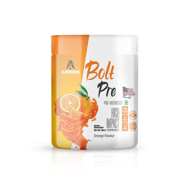 Bolt Pre Workout - Orange - 150 Gm - Image 2